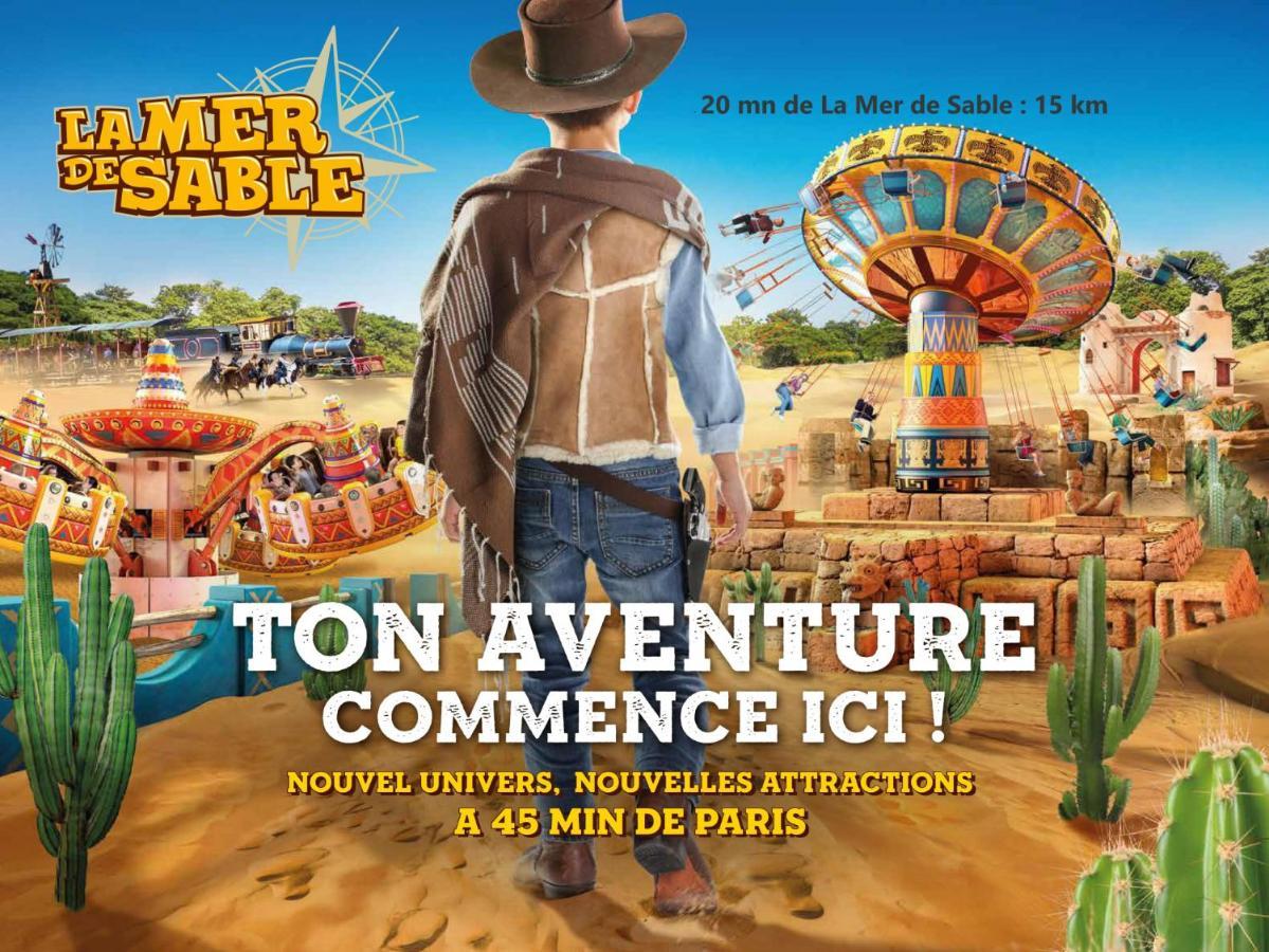 Studio Orange - Parc Asterix - Mer De Sable - Villepinte - Aeroport Cdg Vemars Exterior foto
